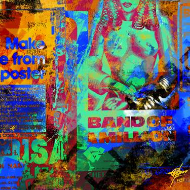 Print of Abstract Expressionism Graffiti Digital by Osvaldo Russo