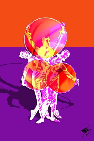 Print of Figurative Performing Arts Digital by Osvaldo Russo