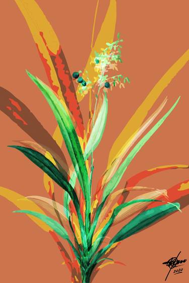 Print of Figurative Floral Digital by Osvaldo Russo