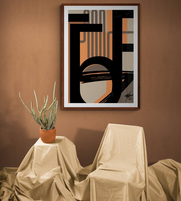 Original Modern Abstract Digital by Osvaldo Russo