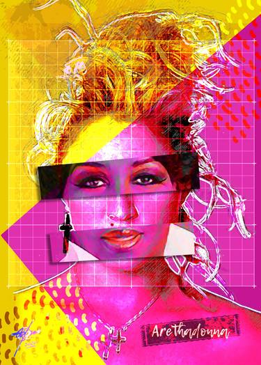 Print of Pop Art Pop Culture/Celebrity Digital by Osvaldo Russo
