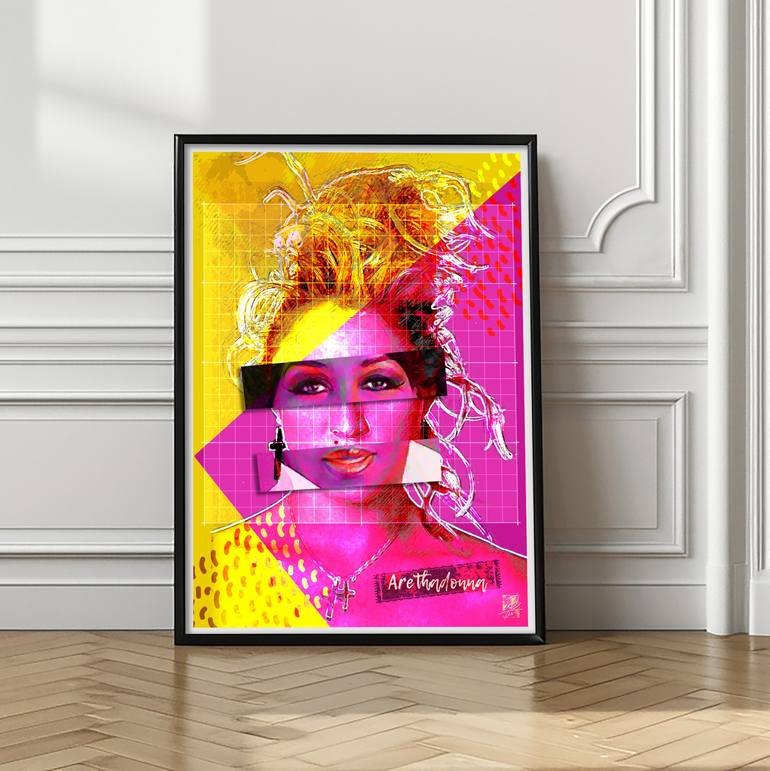 Original Pop Art Pop Culture/Celebrity Digital by Osvaldo Russo