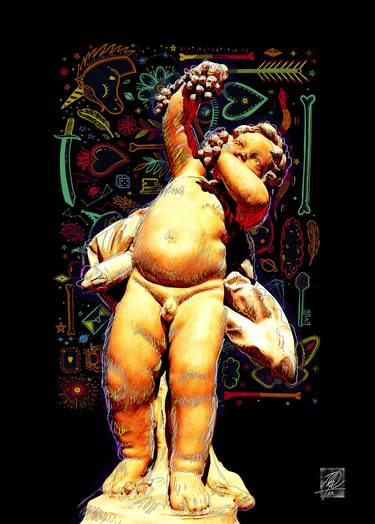 Original Figurative Classical mythology Digital by Osvaldo Russo