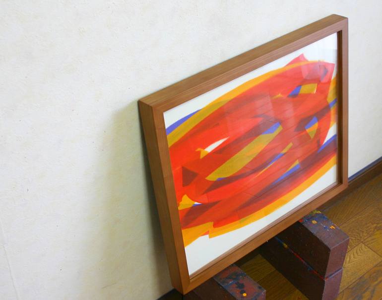 Original Abstract Painting by Akihito Izumi