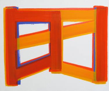 Original Abstract Paintings by Akihito Izumi