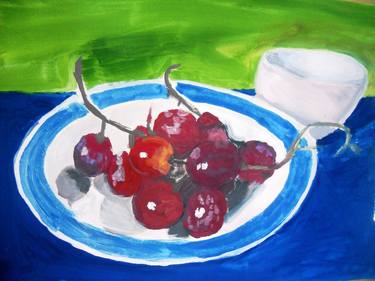 Still life with a Bowl and Grapes thumb