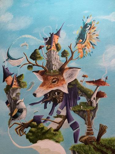 Original Illustration Fantasy Paintings by Carlos Botella