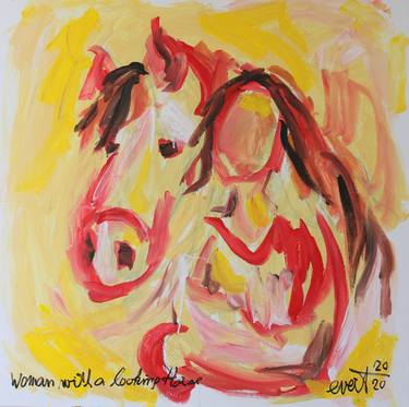 Print of Abstract Expressionism Horse Paintings by Evert van Bommel