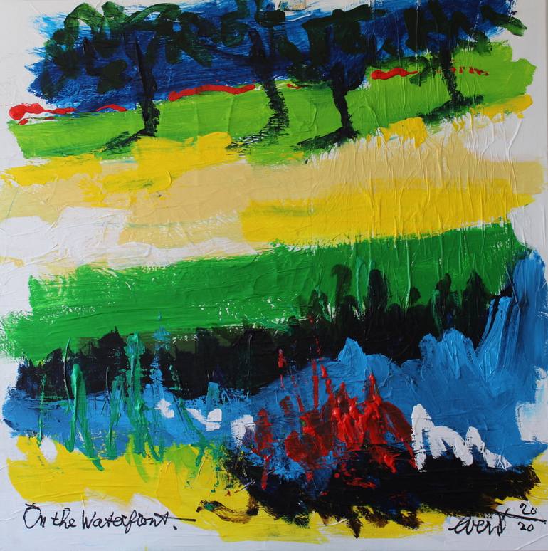 Print of Expressionism Landscape Paintings by Evert Van Bommel