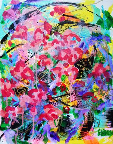 Print of Abstract Expressionism Abstract Paintings by Odilia Fu