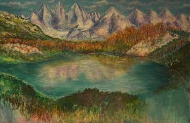 Original Landscape Painting by Sarah Delamere Hurding