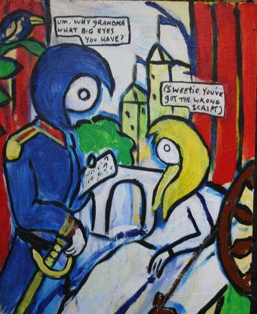 Original Dada Performing Arts Paintings by Richard Herring