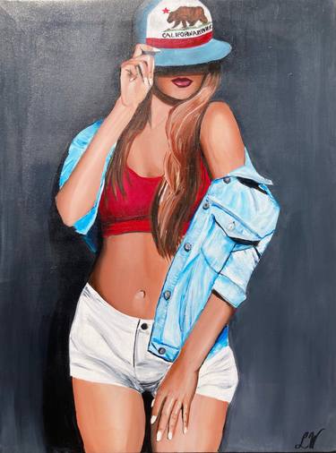 Original Figurative People Paintings by Laney Wylde