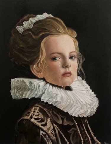 Print of Portrait Paintings by aleyna isiklar