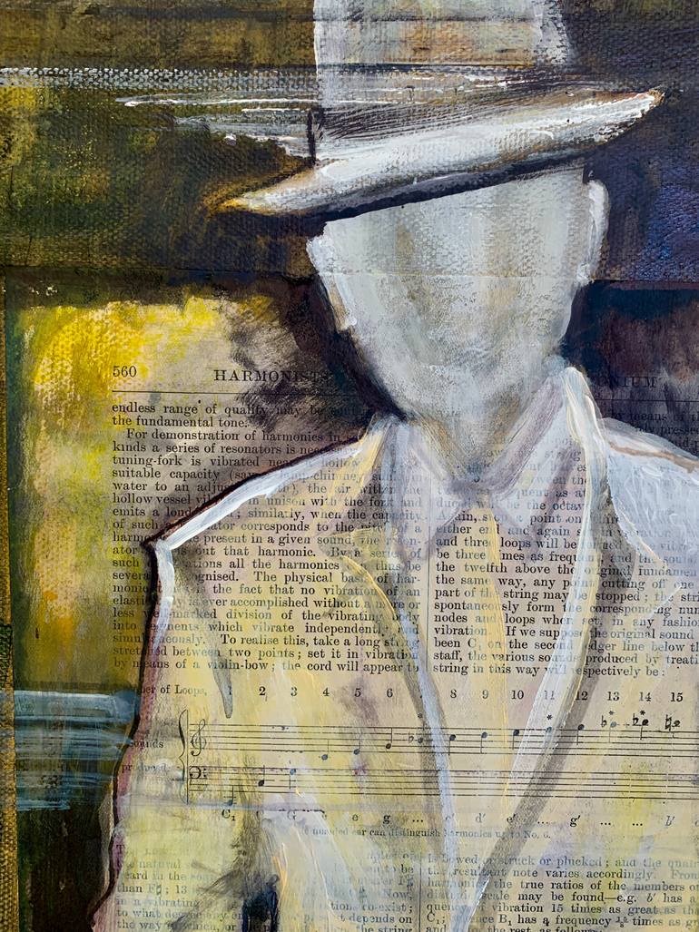 Original Abstract Performing Arts Painting by Rachel Le Goff