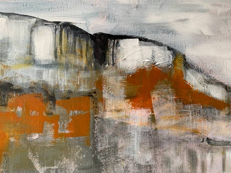 Original Abstract Landscape Painting by Rachel Legoff