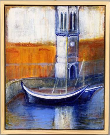 Original Impressionism Ship Paintings by Rachel LeGoff