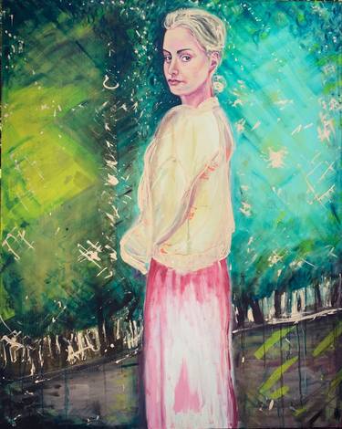 Original Figurative Portrait Paintings by Rachel LeGoff