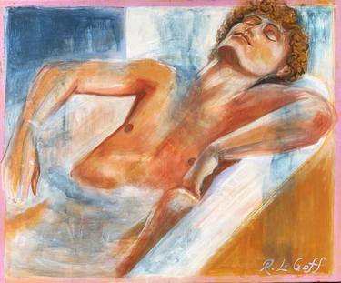 Original Figurative Nude Paintings by Rachel LeGoff