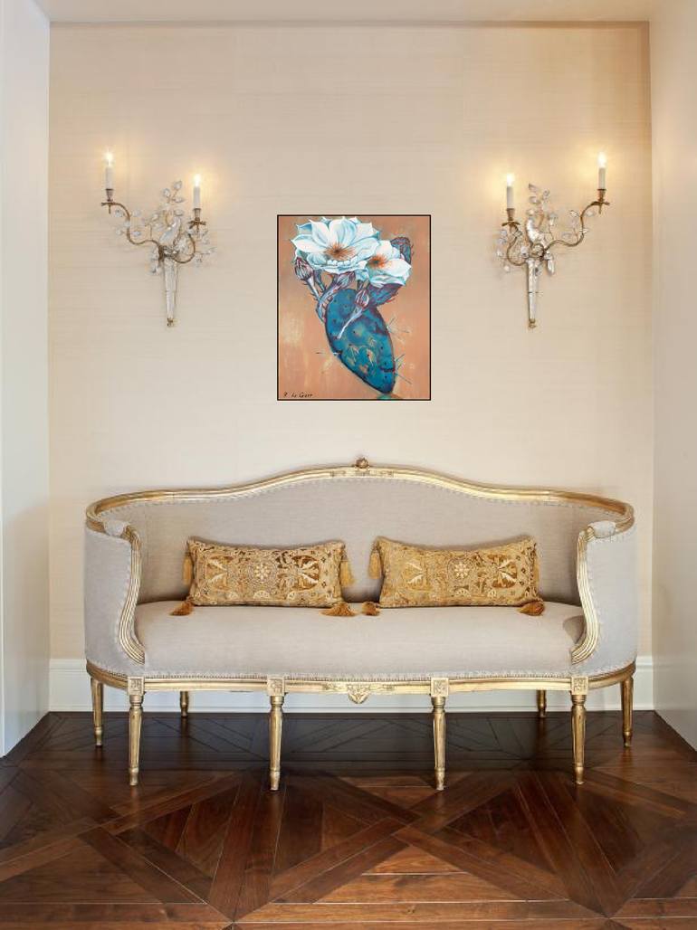 Original Conceptual Botanic Painting by Rachel Legoff