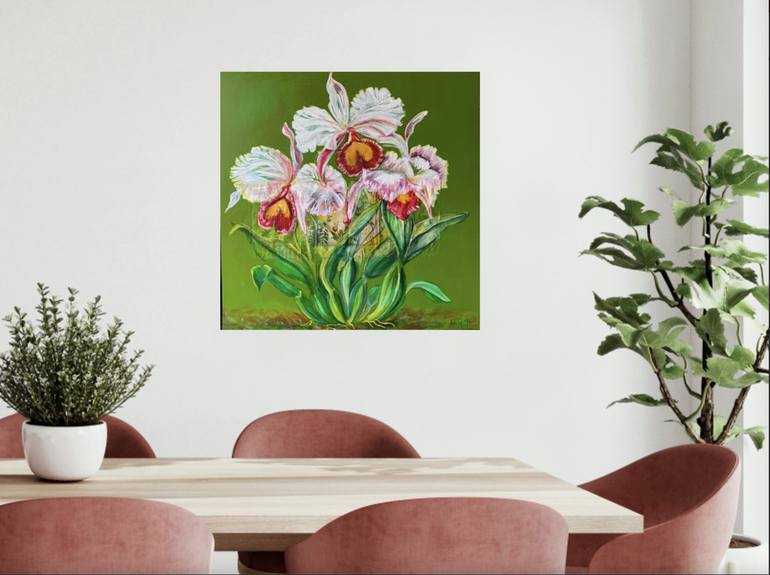 Original Figurative Botanic Painting by Rachel LeGoff