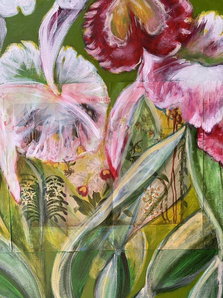 Original Figurative Botanic Painting by Rachel LeGoff