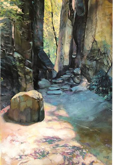 Original Fine Art Landscape Painting by Marketa Cenker