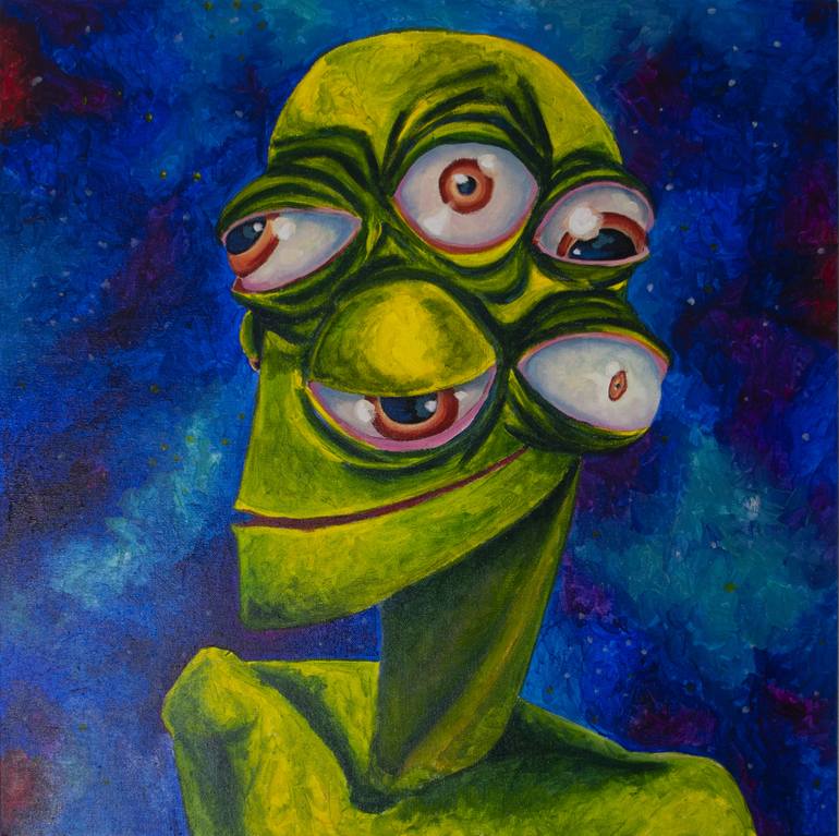 outer space series, number 9 Painting by AnaSophie Ruju | Saatchi Art outer space series, number 9 Painting by AnaSophie Ruju | Saatchi Art