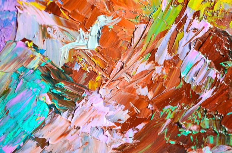 Original Impressionism Landscape Painting by Julia Makors