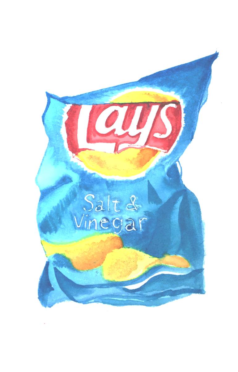 Lays Painting by Paul Lou | Saatchi Art