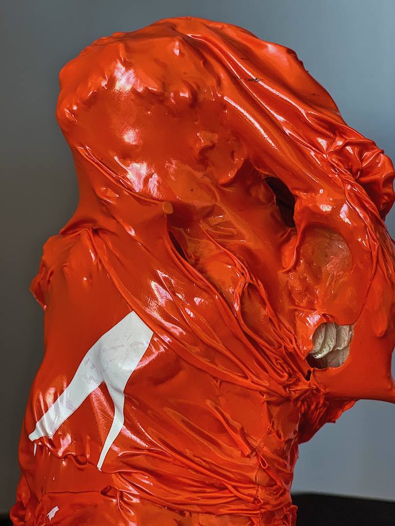 Original Abstract Expressionism Men Sculpture by Gastón Lisak