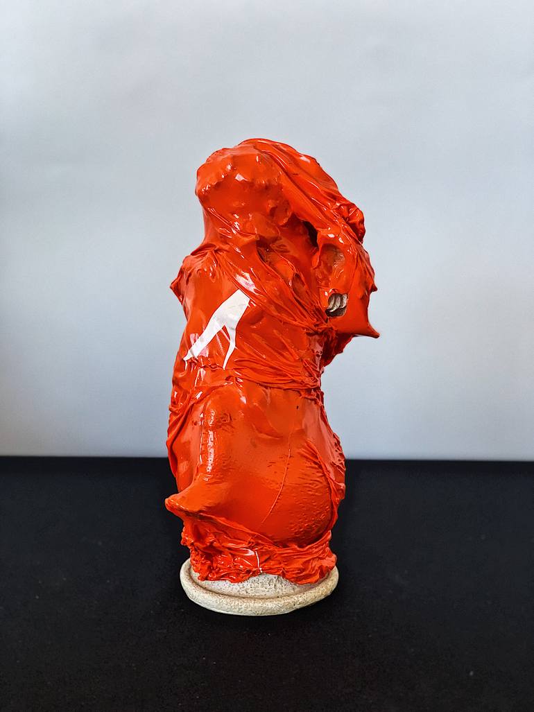 Original Abstract Expressionism Men Sculpture by Gastón Lisak