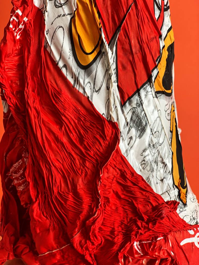 Original Conceptual Cartoon Sculpture by Gastón Lisak