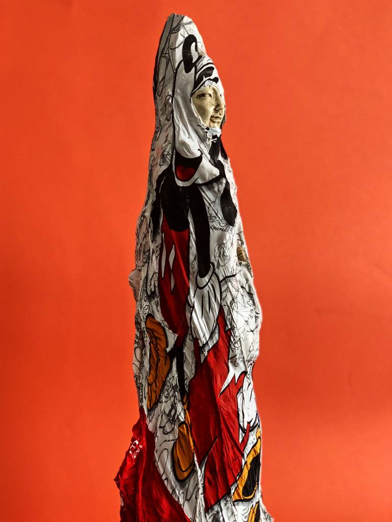 Original Conceptual Cartoon Sculpture by Gastón Lisak