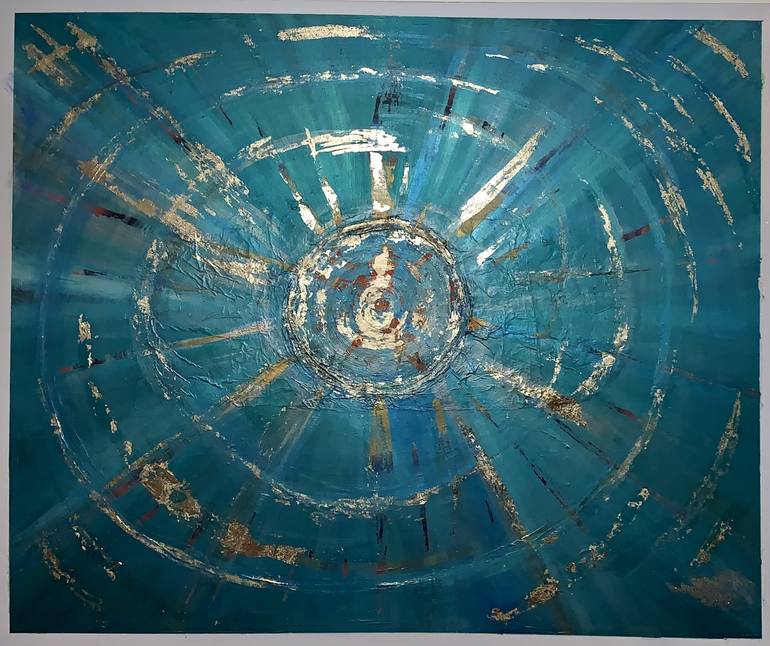 Original Abstract Painting by Patrick Hugh