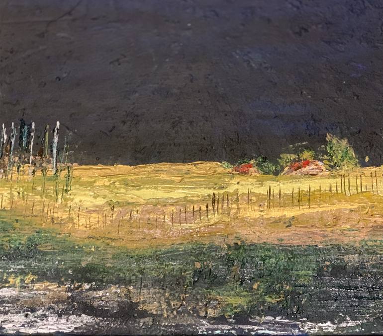 Original Abstract Landscape Painting by Patrick Hugh