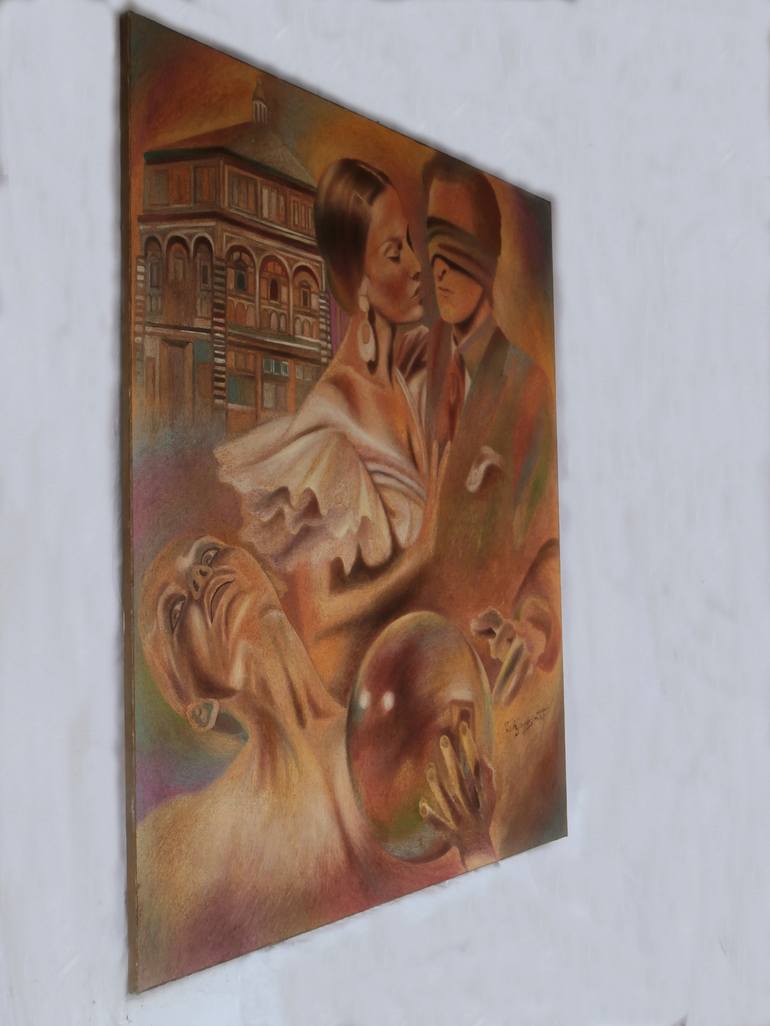 Original Figurative Performing Arts Painting by Paola Imposimato