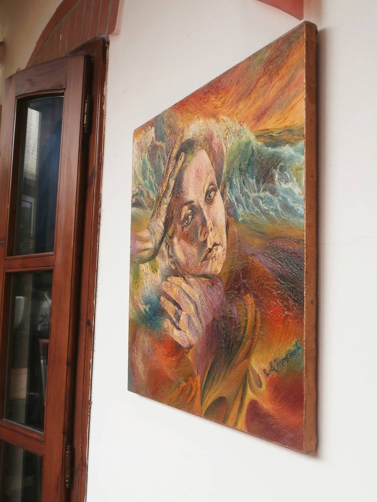 Original Expressionism Celebrity Painting by Paola Imposimato