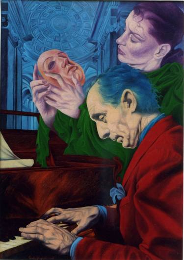 Print of Realism Music Paintings by Paola Imposimato