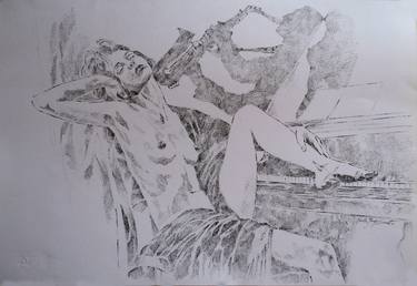 Original Nude Drawings by Paola Imposimato