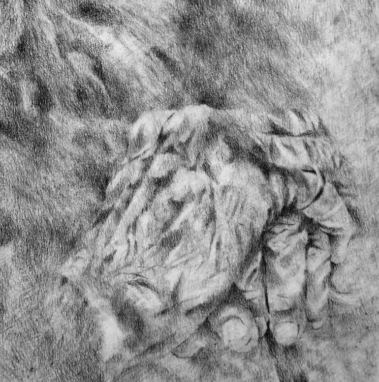 Original Expressionism People Drawing by Paola Imposimato