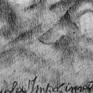 Artwork that represents the portrait of Giuseppe Ungaretti, executed completely in pencil in contemporary figurative style, inspired by my admiration for the famous Italian poet, writer, translator and academic. I interpreted the expression on his face in such a way that the strong personality, the upsets of the soul and inner struggle that he also quoted in his poems, was revealed: "I have nothing but haughtiness and goodness" we read in the "PIETÀ".