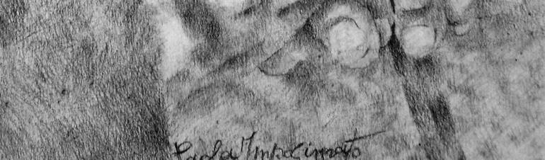 Original Expressionism People Drawing by Paola Imposimato