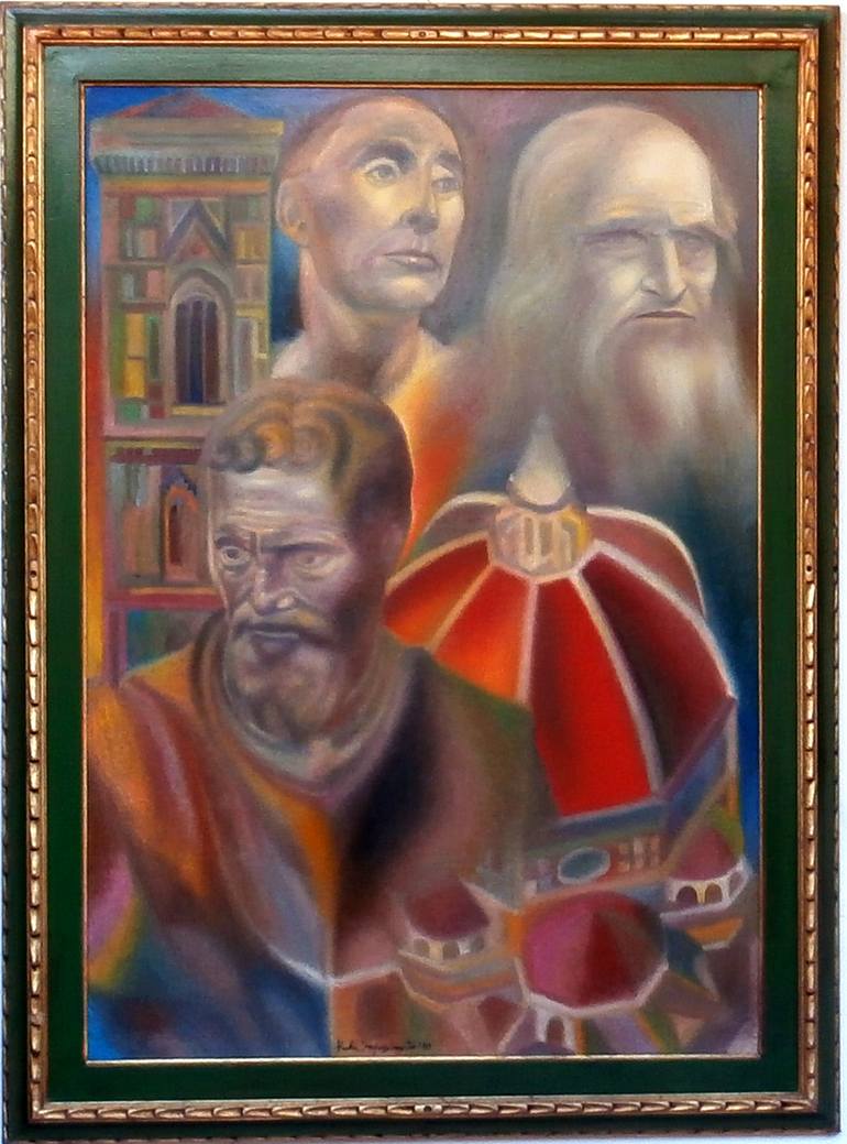 Original Expressionism Pop Culture/Celebrity Painting by Paola Imposimato