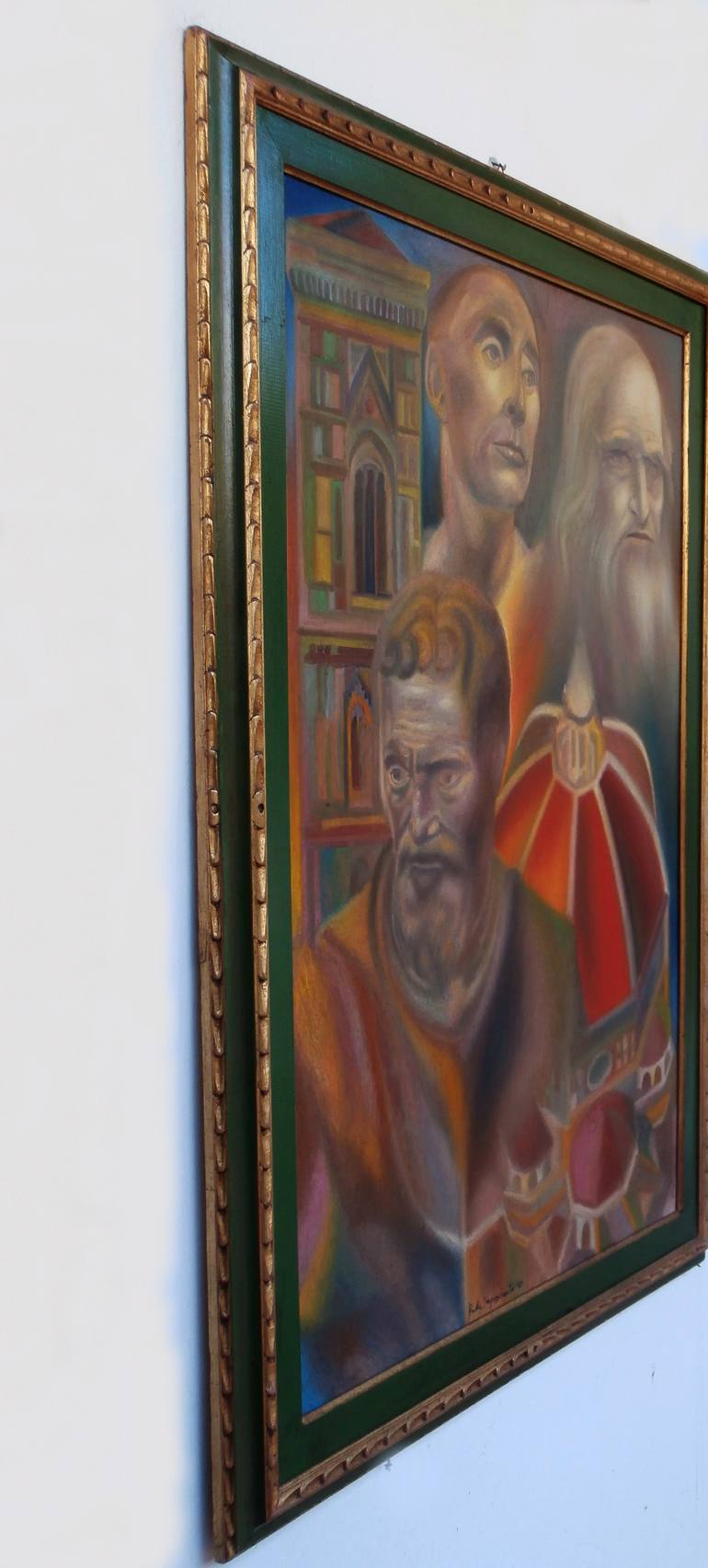 Original Expressionism Pop Culture/Celebrity Painting by Paola Imposimato