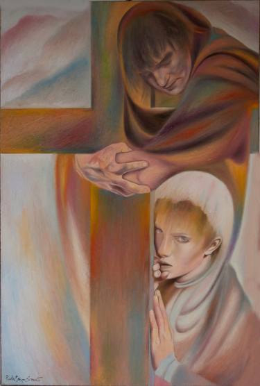 Original Expressionism Religious Paintings by Paola Imposimato