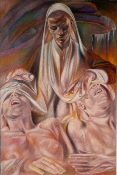 Original Figurative Religious Paintings by Paola Imposimato