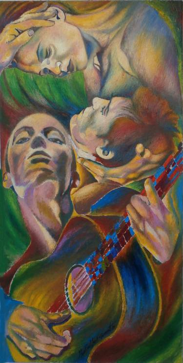 Print of Music Paintings by Paola Imposimato