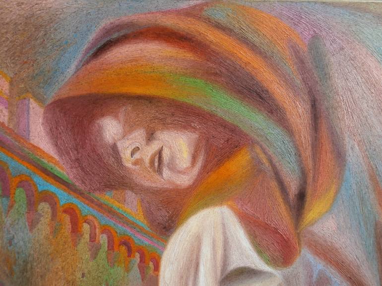 Original Figurative Religious Painting by Paola Imposimato