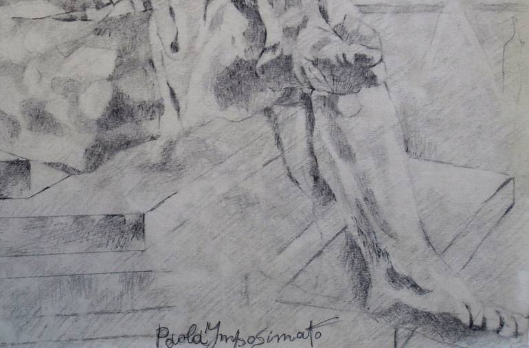 Original Figurative Culture Drawing by Paola Imposimato